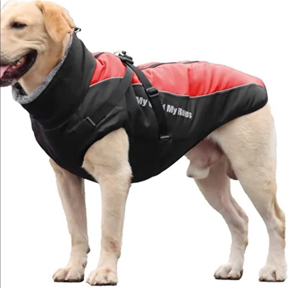 NWOT Taglory Jacket built in harness 4XL 45-59lbs